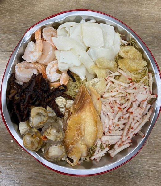 頂級魚翅海鮮羹 (附鋁鍋)